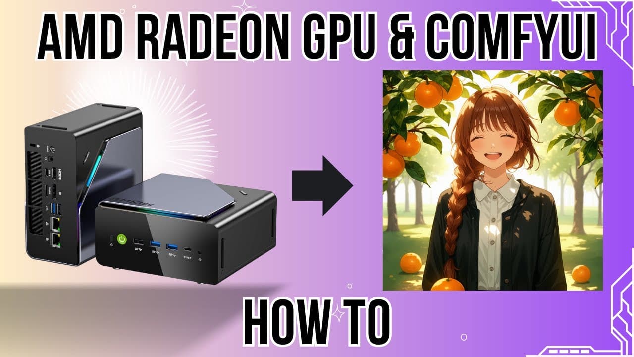 ComfyUI with ZLUDA for AMD GPUs on Windows