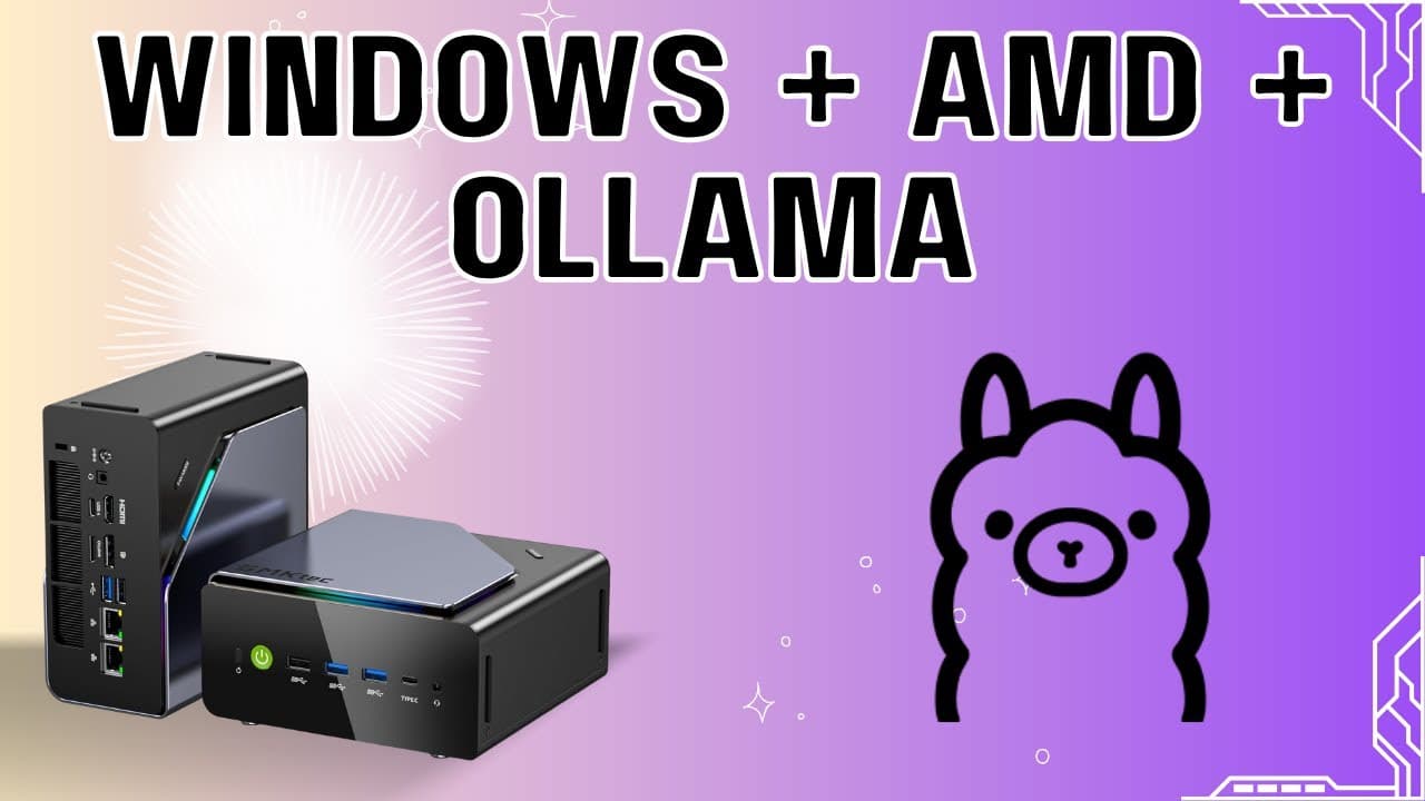 Ollama for AMD Integrated GPUs in Windows