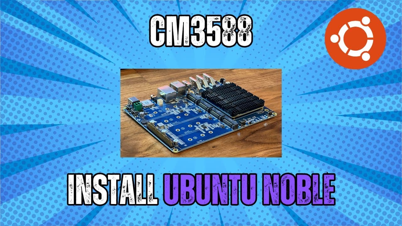 CM3588 - Install FE Ubuntu Noble Minimal to eMMC