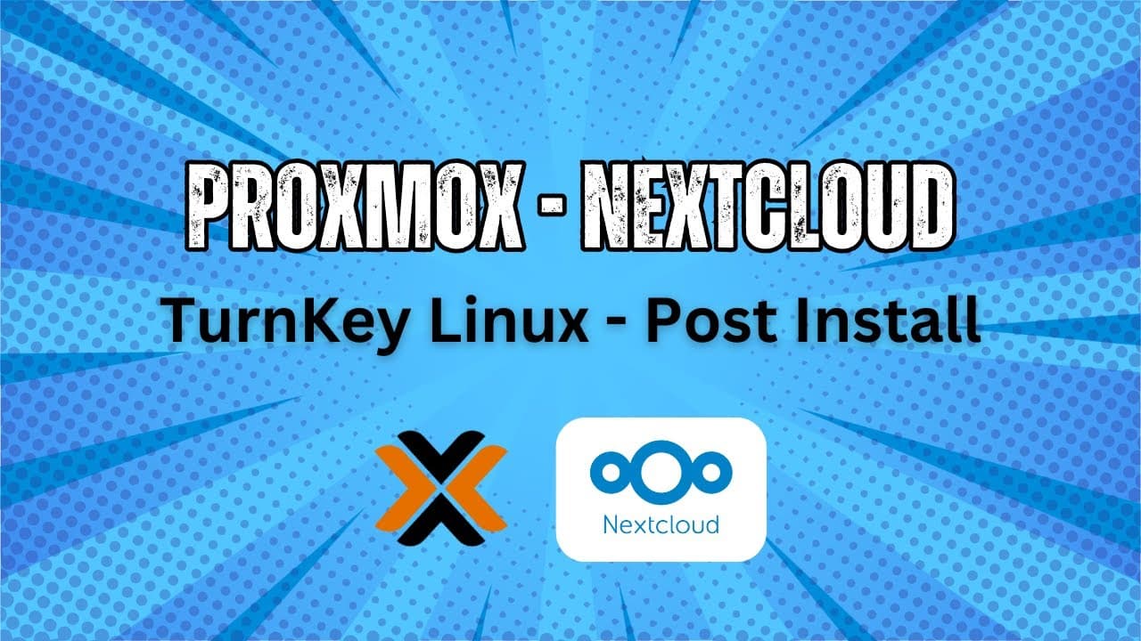 Nextcloud - Post Install