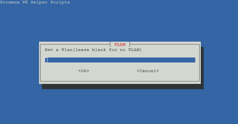 VLAN configuration