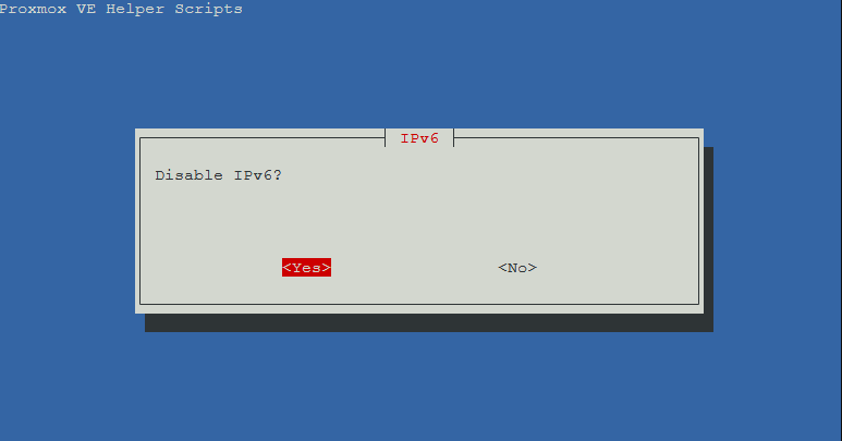 IPv6 and APT-Cacher Settings